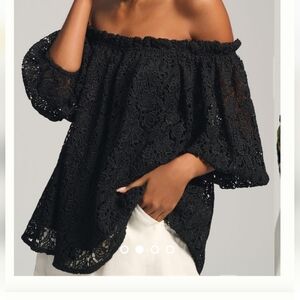 Anthropologie Maeve lace top